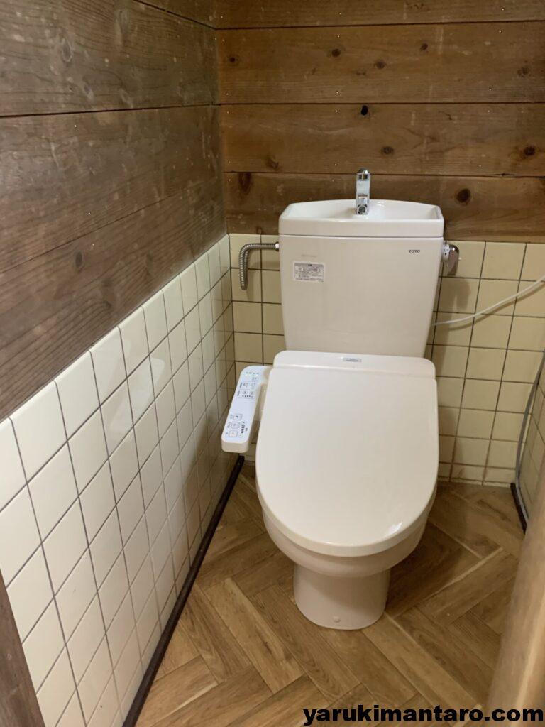 黒坂オートキャンプ場トイレ